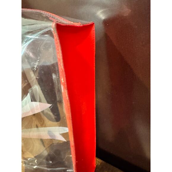 Moschino Vintage Clear Tote – Italian Flag Logo – 80s/90s - Picture 7 of 8